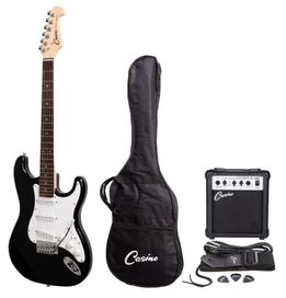 Casino P-E5-BLK Electric Guitar and Amp