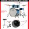 Dixon SP520C1OBS 5pc Drum Kit w Access