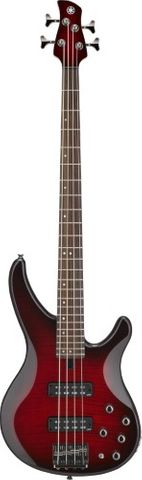 Yamaha TRBX604FM Dark Red Burst Bass