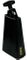 Peace 6in Black Cowbell