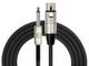 Kirlin 6ft Fem XLR-1/4in Jack Patch Cab