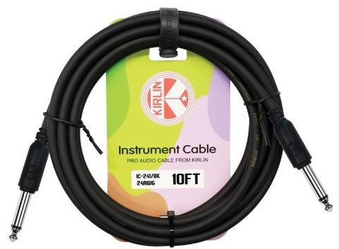 Kirlin 10ft Entry IC Black Cable