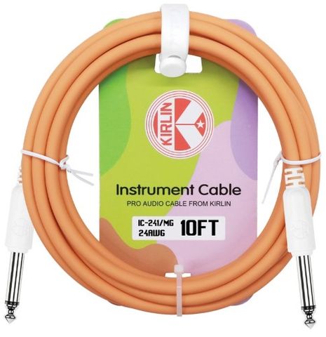 Kirlin 10ft Entry IC Mango Orange Cable