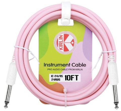 Kirlin 10ft Entry IC Rose Pink Cable