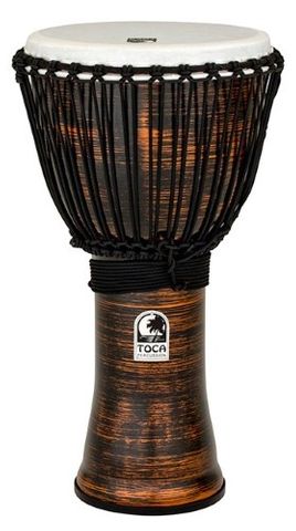 Toca 12in Synth Head Spun Copper Djembe