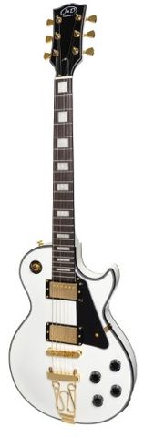 J&D LP3WHT LP Style Electric Guitar