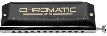 Cascha 12 Hole Chromatic C Harmonica