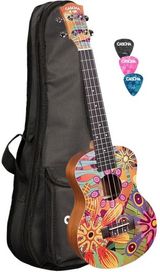 Cascha Tenor Art Flowers Ukulele