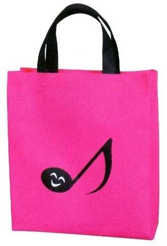 Pink with Quaver Music Bag