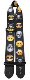Perris Emoji Skull Friends Guitar Strap