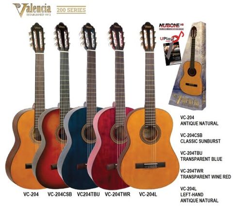 Valencia 4/4 NAT 200 Series Classic Gtr