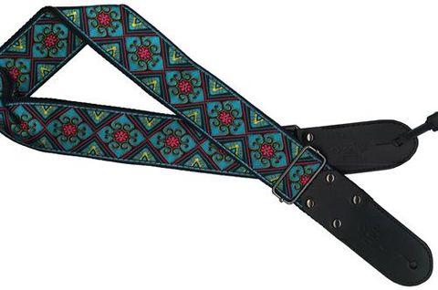 DSL Babylon Blue Pattern Guitar Strap