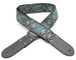 DSL Shiraz Blue Pattern Guitar Strap