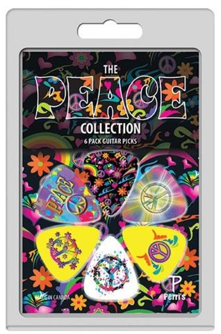 Pkt 6 Peace Collection Picks