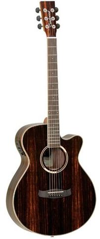 Tanglewood Discovery Exotic Black Ac/El