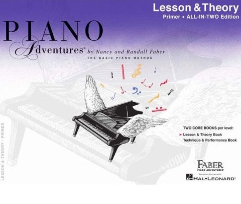 Piano Ad All In Two Primer Lesson Theory