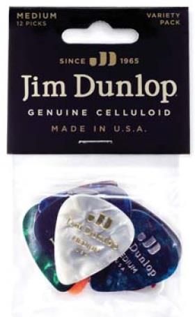 Pk 12 Med Celluloid Variety Pick Pack