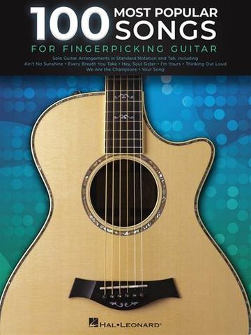 100 Most Popular Songs for Fingerpicking