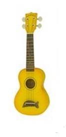Makala SOPRANO Dolphin ORANGE GLOSS Uke