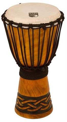 Toca 8in Celtic Knot WD Djembe