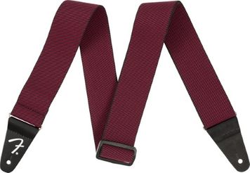 Fender Weighless RED Tweed Guitar Strap