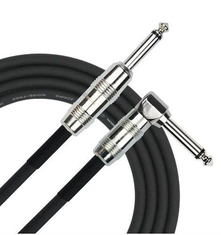Kirlin 10ft RA Straight Guitar Cable