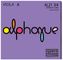 Thomastik 3/4 VIOLA A Alphayue String