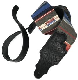 Franklin 3in Saddle Blanket Black Strap