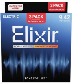 Elixir 3 Pk 9-42 Super Light Electric