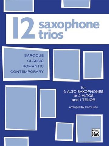 12 Saxophone Trios
