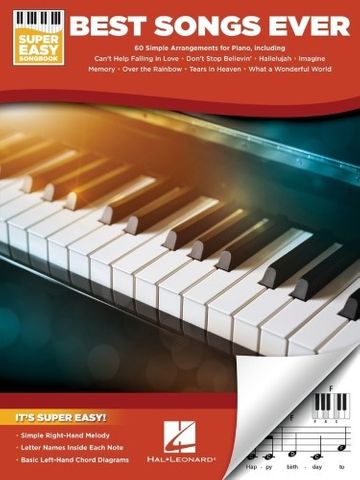 Best Songs Ever Super Easy Songbook