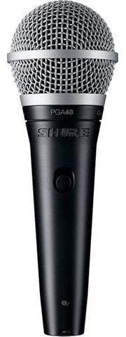 Shure PGA48XLR Lo Z Microphone and Cable