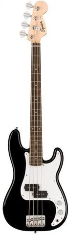 Fender SAQ Mini P Bass LRL BLK Guitar