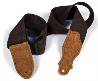 Franklin 2in Chocolate Cotton Strap