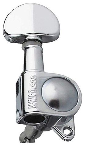 3+3 Wilkinson CHROME Large Button M/Head