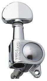 3+3 Wilkinson CHROME Large Button M/Head