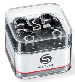 Schaller BlackChrome New Strap Locks