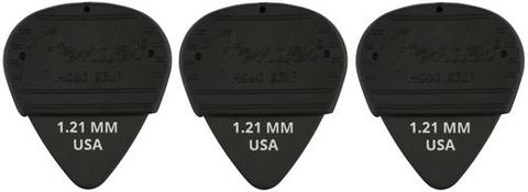 Fender 3 Pk 1.21 Mojo Grip Delrin Picks