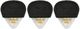 Fender 3 Pk Mojo Grip White MED Picks
