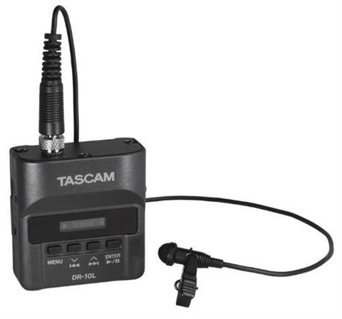 Tascam DR10L PCM Recorder w Lavalier Mic