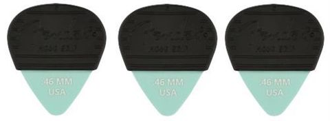 Fender 3 Pk .46 Mojo Grip Delrin Picks
