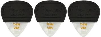 Fender 3 Pk Thin Mojo Grip White Moto