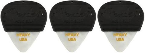 Fender 3 Pk Heavy Mojo Grip White