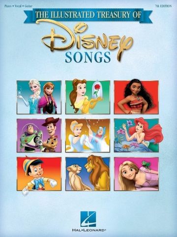 Illustrated Treasury of Disney Songs PVG