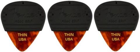 Fender Mojo Grip Thin Tortex Pick 3Pack