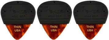 Fender Mojo Grip Thin Tortex Pick 3Pack