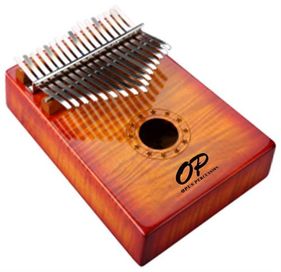 Opus 17 Key Kalimba Curly Maple