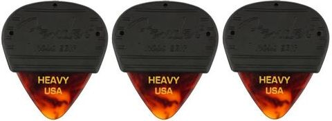 Fender 3 Pk Tortex Hvy Mojo Grip