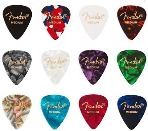 Fender 351 Celluloid Medley Mixed Pack