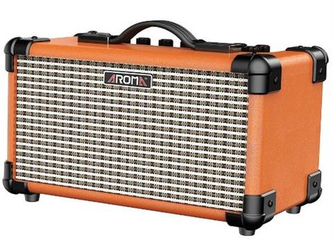 Aroma TM15OR ORANGE Rechargeable Gtr AMP